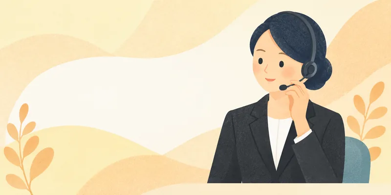 電話でご相談をお受けするスタッフ